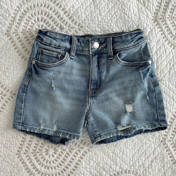 Abercrombie Kids Linen Blend Shorts + Art Class Distressed Jean Shorts sz 8-10 M - Picture 5 of 7